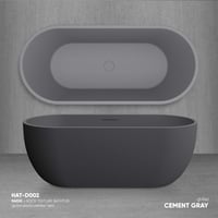 بانيو / مغطس راديكس ملمس حجري HAT-D002