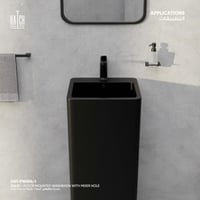 مغسلة ساليكس أرضية / طولية مع فتحه خلاط HAT-PW204-...