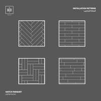 باركية روستيك 122x18 سم