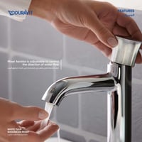 خلاط مغسله وايت توليب