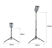وحدة إضاءة تخييم ليد( طاقة شمسية )+ مع قطعة اضافية...