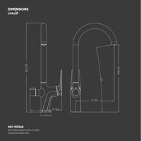 خلاط مطبخ مع مخرج فلتر​ MX048