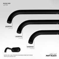 خلاط مغسلة جداري مع إطار Nuova Less LN00551