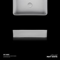 حوض مغسلة سطحي مستطيل هويا -WB03