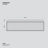 وحدة اضاءة مسطحة ليد