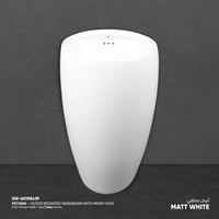 مغسلة بيتونيا أرضية / طولية مع فتحه خلاط HAT-057B