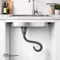 أنبوب تصريف حوض مطبخ مفرد SD01