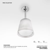 رأس دش مطري سقفي مع اضاءة Fred​ - FDS02