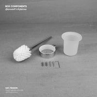 فرشاة مرحاض مع حامل - TBH001R