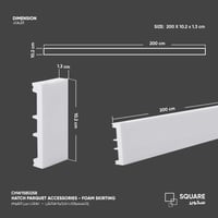 نعلة فوم هاتش ( سكوير)