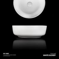 حوض مغسلة سطحي دائري (مقعر) بيليا - WB01