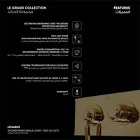 خلاط دش ثنائي الاتجاه مخفي Le Grand - 14L863