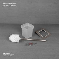 فرشاة مرحاض مع الحامل TBH002