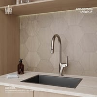 خلاط مطبخ ( مجلي) مع رأس رشاش (دش) متحرك MX074