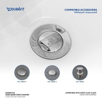 حوض مغسله ديورا ستايل سطحي