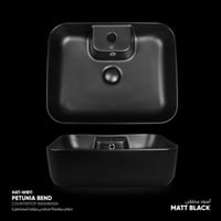 حوض مغسلة سطحي بيتونيا (مستطيل) - WB11