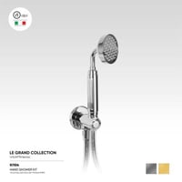 طقم سماعه دش مع حامل بمخرج ماء Le Grand - KI104