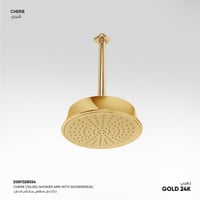 ذراع دش سقفي مع رأس الدش Cherie - DSN13280