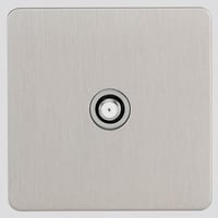 مقبس مستقبل هوائي ( فضي)