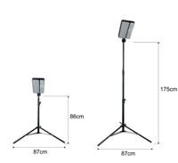وحدة إضاءة تخييم ليد( طاقة شمسية ) + مع قطعة اضافي...