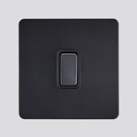 مفتاح مفرد اتجاهين ( اسود)