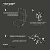 خلاط تأسيس خارجي مع صباب متحرك ثنائي الأتجاه MX056