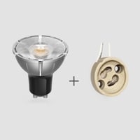 قاعدة مصباح لمبة سبوت لايت-7W-GU10-زاوية 10°-CRI95...