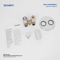 خلاط دش مخفي اتجاهين ديورافيت