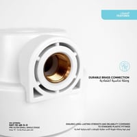 فلتر صغير مرحلة واحدة - 10 بوصة (هيكل)