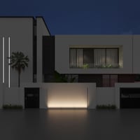 وحدة إضاءة ماسحة للحائط- 25 واط