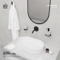 حوض مغسلة سطحي رتيميك (مستطيل) - WB023