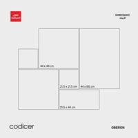 بورسلان من مجموعة Oberon (للارضيات والجدران)