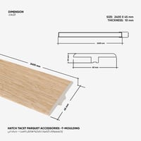 اكسسوار باركية هاتش تاسيت حرف تي