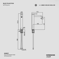 خلاط مغسلة - Blue BU8527