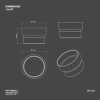 نقاص ماسورة تصريف HAT- FD020