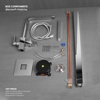 خلاط شاور أرضي مع سماعة متحركة - MX045