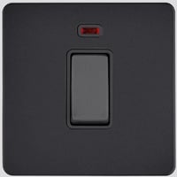 مفتاح مفرد 45 امبير ثنائي القطب ( اسود)