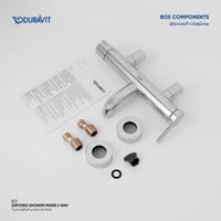 خلاط دش خارجي اتجاهين سي 1