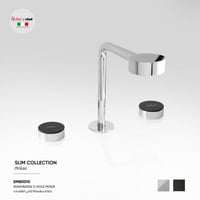 خلاط مغسلة ثلاثي الفتحات SLIM - SMB0010