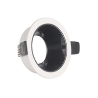 إطار سقفي دائري غاطس المنيوم غير متحرك ومضاد للوهج...