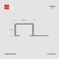 بروفايل حماية للدرج AM702