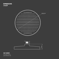 رأس دش (شاور) مطري​ ​SW021