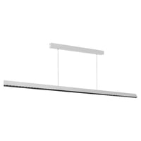 وحدة إضاءة خطية معلقة ليد 23واط-ابيض مزودة بقطعة ف...