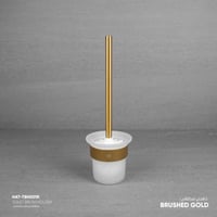 فرشاة مرحاض مع حامل - TBH001R