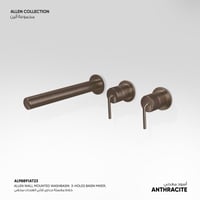 خلاط مغسلة جداري ثلاثي الفتحات مخفي Allen -​ AL988...