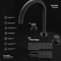 خلاط مغسلة ثلاثي الفتحات MX086