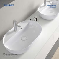 حوض مغسله لوف سطحي 70 سم