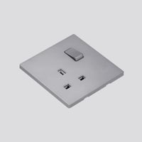 غطاء مقبس ثلاثي 13 امبير ثنائي القطب