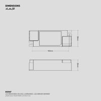 محول كهربائي 7واط قابل للتعتيم - وحدات إضاءة ليد س...