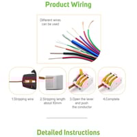 موصل اسلاك ( اتجاه واحد) 5\10\20 قطعة